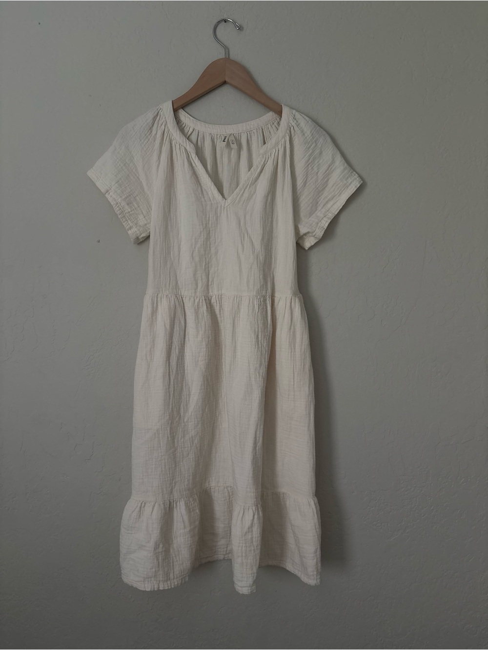 PACT double gauze breezy dress - Picture 4 of 7